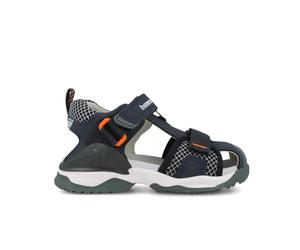Biomecanics Sandalias de Senderismo para niño 252220-A089 | Color Azul Marino | Cierre Ajustable | Suela Flexible