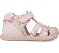 Biomecanics Sandalias para niña 252110 Estampado Corazones de la Talla 20 en Color Cotton_A779