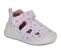 Biomecanics Sandalias planas BIOGATEO CANVAS in Blanco 18