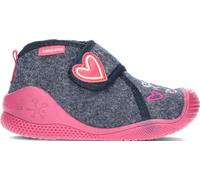 Pantuflas para niña de BIOMECANICS 241151 fieltro AZUL_MARINO 18