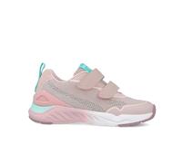 Biomecanics Zapatillas deportivas 251270 para niña, doble tira, rosa antiguo, suela de goma, malla transpirable, Rosa, 32 EU