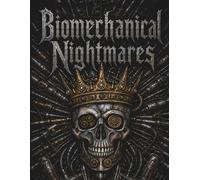 Biomechanical Nightmares: 50 Intricate Monochrome Coloring Pages for Adults