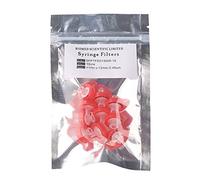 Biomed científica jeringa filtros PTFE 13 mm tamaño de poro de diámetro 0.45um no estériles Pack de 10