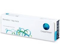 Biomedics 1 Day - Lentes de contacto esféricas diarias (R 8.6 / D 14.2 / -0.75 Diop), Pack de 30 uds.