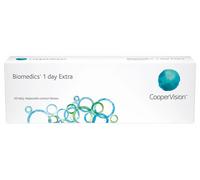 Biomedics 1 Day Extra 30 lentillas - potencias negativas -5.00