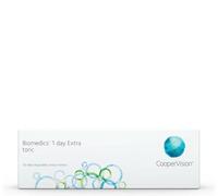 Biomedics 1-Day Extra Toric Lentes de contacto tóricas diarias, R 8.7, D 14.5, 0 dioptría, cilindro -1.25, eje 20-30 lentillas