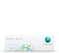 Biomedics 1 Day - Lentes de contacto esféricas diarias (R 8.6 / D 14.2 / -3.25 Diop), Pack de 30 uds.