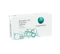Biomedics 55 Uv Evolution - Lentes de contacto esféricas mensuales (R 8.8 / D 14.2/1.75 Diop), Pack de 6 uds.