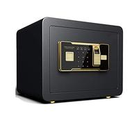 Biometric Fingerprint Touch Screen and Digital Virtual Password, Electronic Hidden Cabinet, Safe with Fireproof Document Bag for Home Closet Office Hotel Business, Black