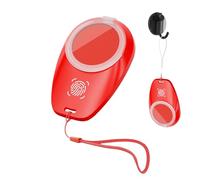 Biometric Ink Station - Smudge Proof Marking Pad For Legal Verification | Compact Round Vessel Plus Moisture Resistant Pigment & Wearable Neck Strap For Enrollment, Office, Field And Transit