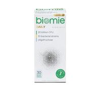 Biomie® Daily Premium. Probióticos premium - formula científica de 20 mil milliones UFC y 10 cepas de lacto-befido bacterias - Lactobacillus, Bifidobacterium, Máxima concentración.