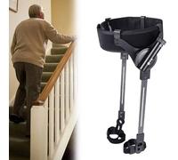 Biomimetic Body Strength Walking Assistance,Bionic Body Power Walking Aids,Wearable Robotic Bionic Walking Assist Device,3-Level Adjustable Intensity,for People with Diffic(Size:L,Color:Ambas piernas)