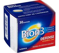 Bion 3 Defense Capsules Para Adultos Caja De 30