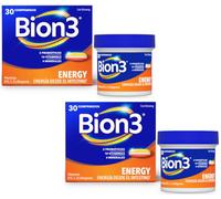 Bion3 Energía Probióticos y Vitaminas 2x30 Comprimidos