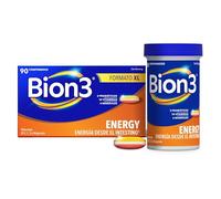 Bion3 Energy Multivitamínicos con Probióticos, Vitamina B12, C y Magnesio 90 Comprimidos