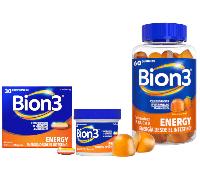 Bion3 Energy Multivitamínicos con Probióticos 30 Comprimidos + Bion3 Energy Multivitaminas con Probióticos 60 Gummies