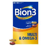 Bion3 Multi & Omega-3 30 Comprimidos + 30 Cápsulas