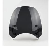 Biondi - Parabrisas deportivo ahumado oscuro - Compatible con Moto Guzzi V7 I/II/Imperial 21 Touring