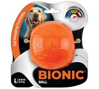 Juguete para perros con forma de pelota biónica y porta snacks | L - 8,2 cm