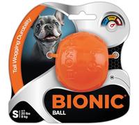 Juguete para perros con forma de pelota biónica y porta snacks | S - 5,8 cm
