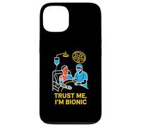 Bionic Patient Trust Me Im Bionic Fun Mens Cirugía Recuperación Carcasa para iPhone 13