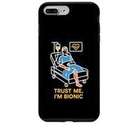 Bionic Patient Trust Me Im Bionic Fun Mens Cirugía Recuperación Carcasa para iPhone 7 Plus/8 Plus