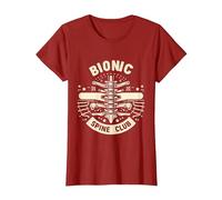 Bionic Spine Club Cirugía Médica Avanzada - Camiseta, Mujer, Arándano, XS