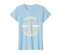 Bionic Spine Club Cirugía Médica Avanzada - Camiseta, Mujer, Azul Bebé, S