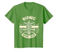 Bionic Spine Club Cirugía Médica Avanzada - Camiseta, Niños, Hierba, 6 años
