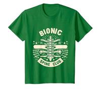 Bionic Spine Club Cirugía Médica Avanzada - Camiseta, Niños, Verde Kelly, 12 años