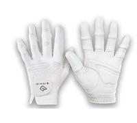 Bionic Womens Stablegrip Cabretta cuero Golf Glove - LH - Blanco - M