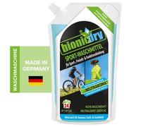 Bionicdry Detergente para deportes, limpieza + protección de ropa para cualquier condición meteorológica - ideal para exterior, deporte y ropa funcional, sin PFC, 24 lavados, 960 ml