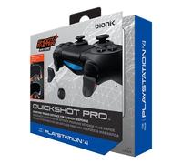 Bionik BNK-9052 Quickshot Pro Playstation 4 Custom Trigger Stop Lock System (Black)