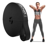 Bionix Resistance Bands - Pull Up Bands Set - Different Levels, Thick, Heavy, Stretch Bands for Exercise, Workout, Calisthenics, Powerlifting, Crossfit, Muscle Toning, Yoga - Men and Women