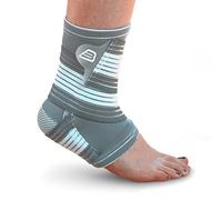Bionix - Tobillera ajustable para artritis, fascitis plantar, tendinitis de Aquiles, esguince de tobillo, talón y pie, para aliviar el dolor, para hombres y mujeres, paquete de 1, L
