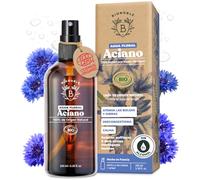 BIONOBLE Agua Floral de Aciano Bio - Descongestiona Ojeras y Bolsas - 100ml | 100% Natural, Sin Alcohol - Bruma Calmante - Hidrolato de Aciano, Tónico Facial, Contorno de Ojos - Botella de Vidrio, Spray