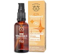 BIONOBLE Vitamina C Serum Facial Bio - Antimanchas, Iluminador - 50ml | 100% Origen Natural - Serum Vitamina C Mujer y Hombre - Vitamin C Serum for Face - Botella Vidrio, Bomba
