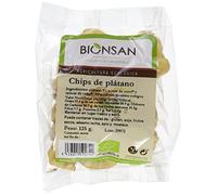 Bionsan Chips de Plátano Deshidratado Ecológicos - 6 Bolsas de 125 gr - Total: 750 gr