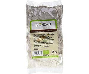 Bionsan Harina de Trigo Espelta Integral | Harina Ecológica | 500 gr