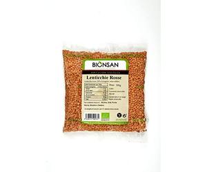 Bionsan Lenteja Roja de Cultivo Ecológico | Alto Contenido en Hierro | 1 Paquete de 500 gr