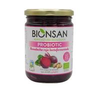 Bionsan Remolacha Roja Lactofermentada con Jengibre Ecológica | 3 botes de 420 gr | Total: 1260 gr