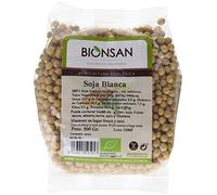 Bionsan Soja Blanca de Cultivo Ecológico - 12 Paquetes de 500 gr - Total: 6000 gr