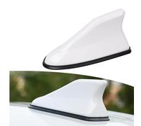 Antena Aleta Tiburon Coche para Renault Kadjar Captur Koleos Sandero Kwid Grand Scenic Clio 4 3 2 1, Antena de Radio de Techo de Coche Accesorios Coche Tuning,White