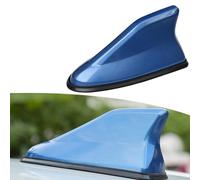 BioNyt Antena Aleta Tiburon Coche para Renault Kadjar Captur Koleos Sandero Kwid Grand Scenic Clio 4 3 2 1, Antena de Radio de Techo de Coche Accesorios Coche Tuning,Blue