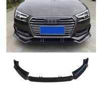 BioNyt Coche Alerón Delantero para Audi A4 B9 Sedan 2017 2018 2019, Labio del Parachoques Delantero Spoiler Difusor Kit Cuerpo Accesorios
