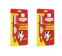 Bioplagen Pack 2 Biogel CKC, Cebo insecticida en Gel para Uso contra cucarachas, Formulado con atrayentes específicos, Mantiene su acción por Tiempo prolongado, Formato 10 gr