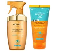 Biopoint Crema Solar Protección 15 Set Playa Con Gel De Ducha Y Agua Bronceadora