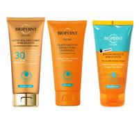 Biopoint Crema Solare Protección 30 Set Máscara Cabello Despues Del Sol Y Gel