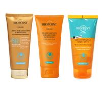 Biopoint Crema Solare Protección 50 Set Máscara Cabello Despues Del Sol Y Gel