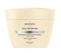 Biopoint Full Nutritive - Mascarilla capilar nutrición intensiva, efecto hidratante y tónico, aporta suavidad y brillo al cabello, 200 ml